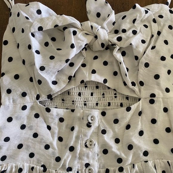 Midi Polka Dot Dress - Picture 4 of 4